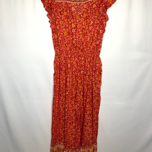 Spell & The Gypsy Collective Dahlia Red Jumpsuit S - Picture 8 of 8